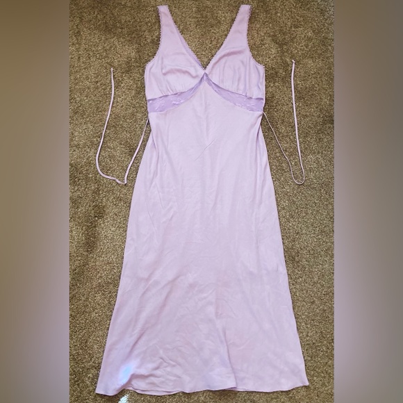 BRAND NEW Wild Fable - long comfy light purple dress. Size Large. - Picture 1 of 4